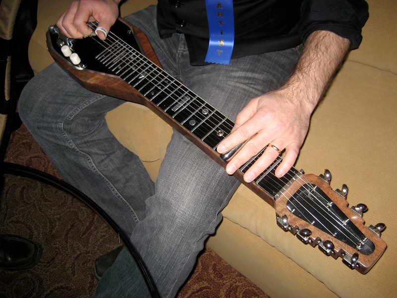 Guitarra lap steel